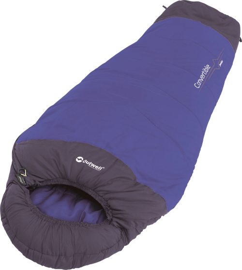 Outwell Convertible Junior Navy Kinder-Mumienschlafsack - Schlafsäcke