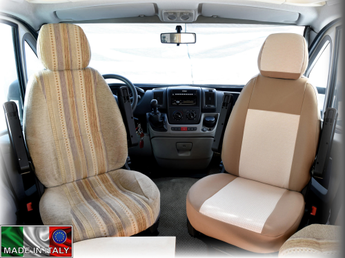 Ideatermica Mercury Sitzbezug 2 Stück beige - Polster & Sitzauflagen