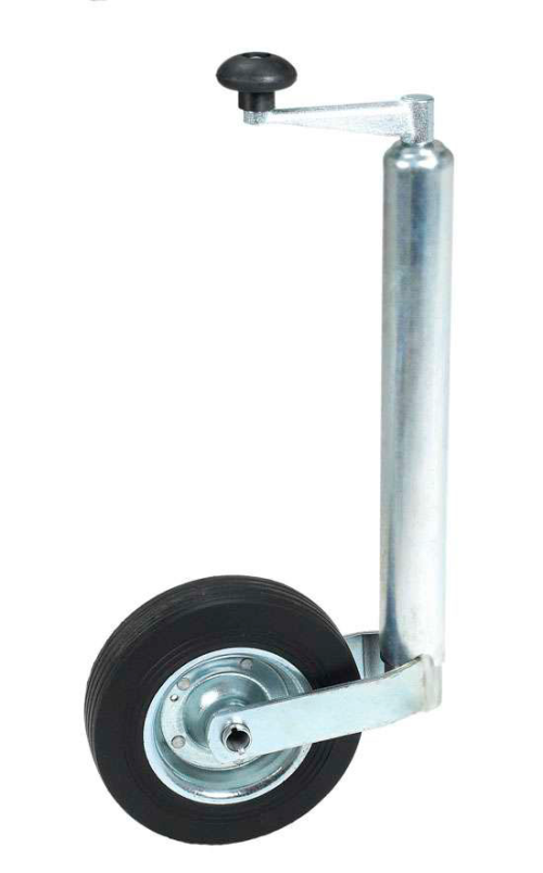 HP Autozubehör Anhänger Stützrad Stahlfelge Vollgummi - Stützräder