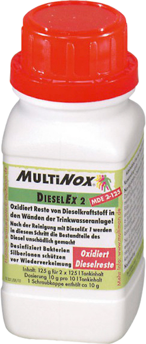 MultiMan MultiNox DieselEx 250 Trinkanlagenreiniger 125 g für 250 Liter - Trinkwasseraufbereitung