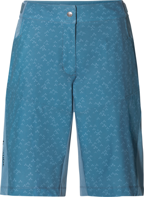 Vaude Ledro Print Damen Radshorts blau 40 - Damenhosen, -röcke & -kleider