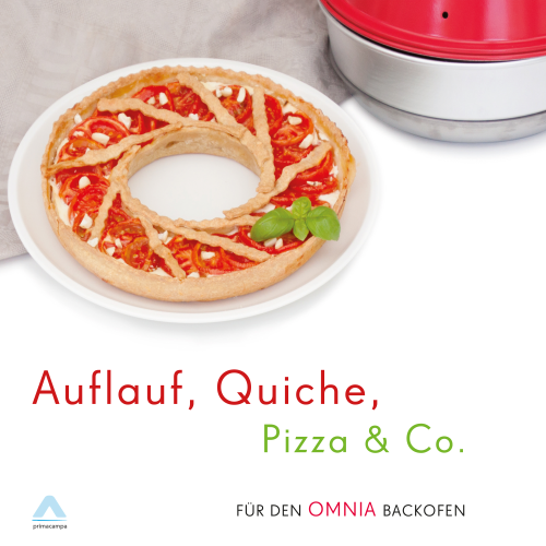 Mzmp Kochbuch - Auflauf, Quiche, Pizza & Co. für den Omnia Backofen - Campen & Kochen