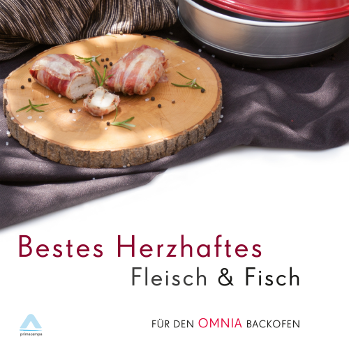 Mzmp Herzhaftes - Fleisch & Fisch Kochbuch für den Omnia Backofen - Campen & Kochen