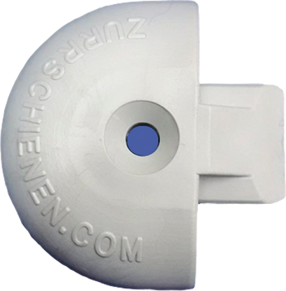 Endstück rund anthrazit für Zurrschiene 224 - sonstiges Zubehör von Zurrschienen.com