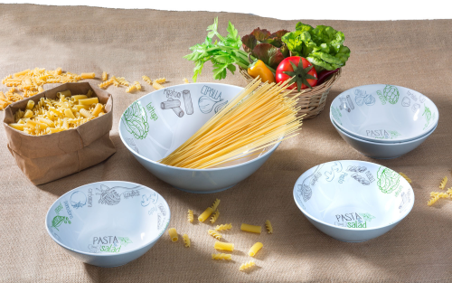 Brunner Salad & Pasta Melamin Schüssel-Set 5tlg. - Schüsseln & Schalen