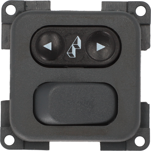 Inprojal System 10.000 Kombinationsschalter schiefergrau - Schalter, Taster & Rahmen