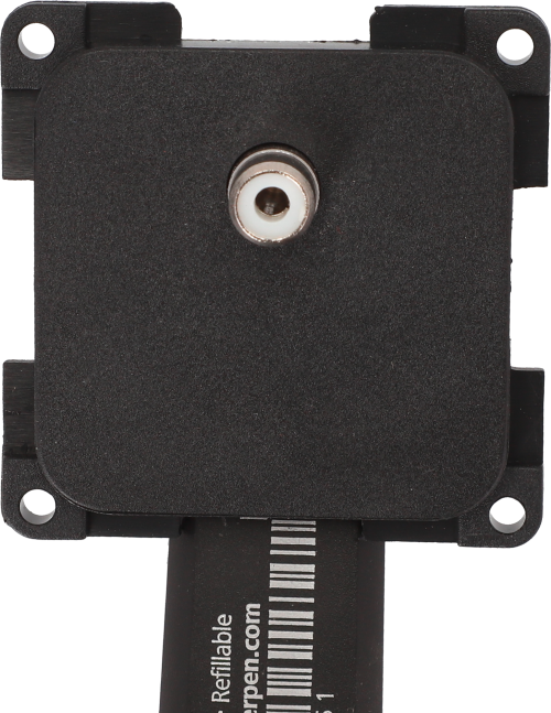 Inprojal System 10.000 Media Dose Cinch RCA Anschluss schwarz - Sat-Zubehör