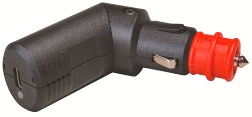 ProCar winkelbarer USB-C Ladestecker mit Power Delivery und Quick Charge - 12 / 24 V Adapter & Kupplung