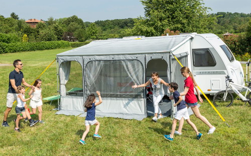 Fiamma Caravanstore ZIP XL Vorzelterweiterung für Sackmarkise 310 cm - Markisenvorzelte & Wände