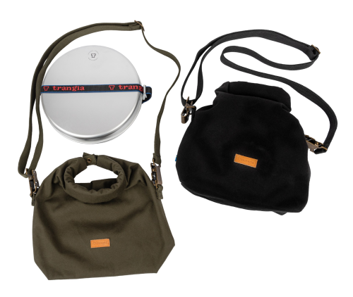 Trangia Roll Top Tasche für Sturmkocher schwarz - Campingmöbel-Aufbewahrungstaschen & Zelttaschen