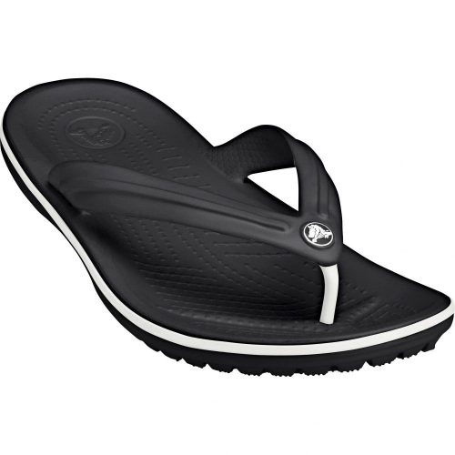 Crocs Crocband Flip Unisex Sandalen schwarz 39-40 - Herrenschuhe