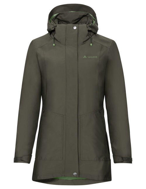 Vaude Idris III 3in1 Damenparka olive 40 - Damenjacken
