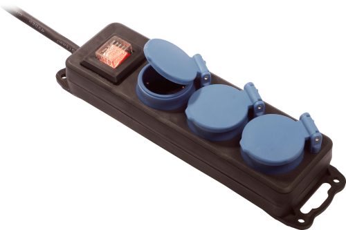 3-fach Schutzkontakt-Steckdosenleiste IP44 - Verteilungseinheiten von AS-Schwabe