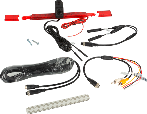 ACV Hella Rückfahrkamera 3. Bremsleuchte Dual-View für Wohnmobil rot  - Rückfahrkameras & Rückfahrsysteme