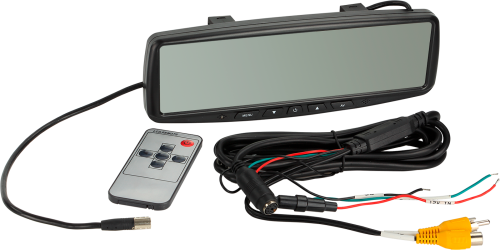 ACV Spiegelmonitor Universal 4,3 Zoll mit automatischer Dimmung und 2 Videoeingängen - Rückfahrkameras & Rückfahrsysteme