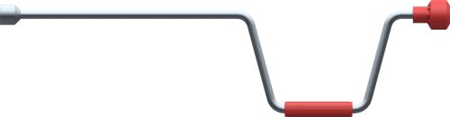 AL-KO Ausdrehkurbel 665 mm - Stützen & Stützplatten