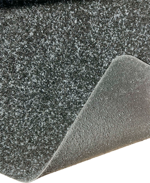 AT industries Robusta Veloursteppich mit Gummirücken für Fahrzeuginnenraum Meterware Breite 2 Meter - Fußmatten