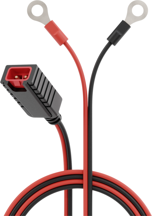 Absina Batterieanschlusskabel mit M8 Ringösen für Absina Ladegeräte A800/A3800/A7500 - Zubehör Batterien