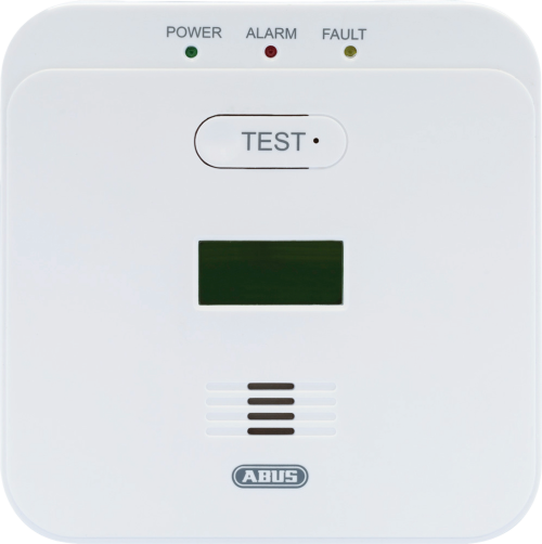 Abus COWM510 Warnmelder für Kohlenmonoxid  - Lecksuche, Gasmessung  & Gaswarnung