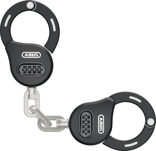 Abus Chain Claw 10 Handschellenschloss Fahrradschloss schwarz - Outdoor Mobilität