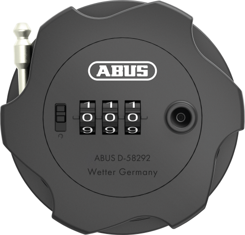 Abus Combiflex Adventure Kabelschloss 75 cm schwarz  - sonstiges Sicherheitszubehör