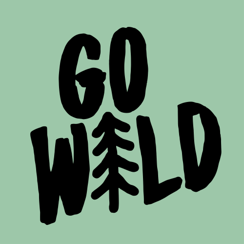 Advanture Shop Autoaufkleber Go Wild 15 x 15 cm schwarz - Outdoor Zubehör