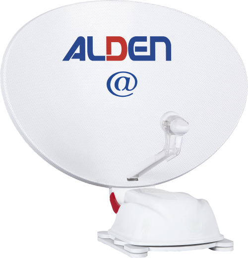 Alden AS2@ 80 Satellitenanlage mit S.S.C. HD-Steuermodul und Smartwide LED-TV inkl. LTE-Dachdurchführung Ultrawhite 22 Zoll - Camping-Sat-Anlagen