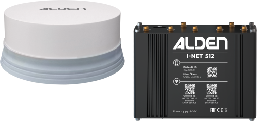 Alden Pack-INET-5G Router-Set Mobiles 5G Internet bis 3,3 Gbps mit MIMO-Antenne für Wohnmobile und Caravans Ultrawhite - Router-Sets