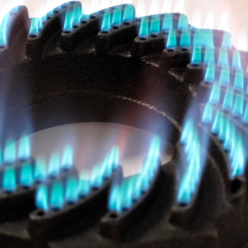 All Grill Hockerkocherset klein mit Gusseisenpfanne 26 cm ohne Zündsicherung - Gaskocher