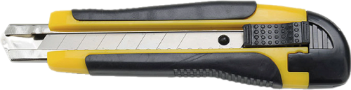 Allcolor Profi Cuttermesser 18 mm mit Softgriff - Outdoor Messer