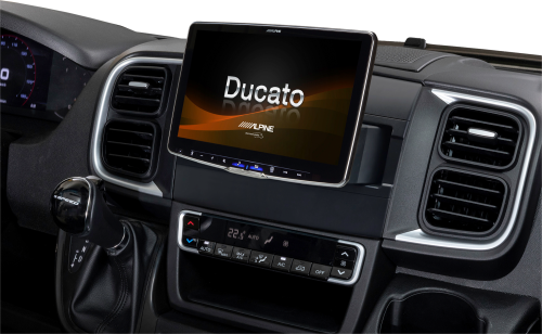 Alpine Digitale Mediastation Halo9 iLX-F905DU8 mit 9 Zoll Display für Ducato 8 inkl. Kabelbaum  - Navigationsgeräte