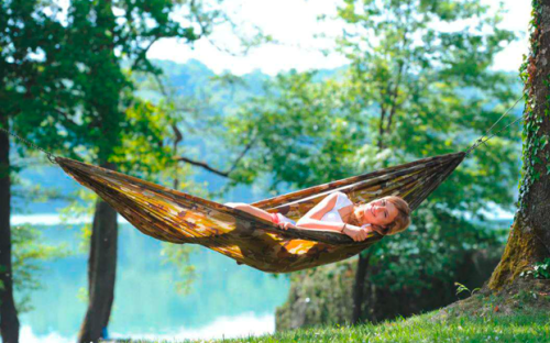 Amazonas Reisehängematte Travel Set camouflage - Hängematten