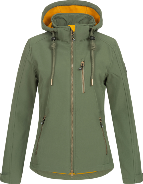 Ankerglut Ankerglutfreude Softshelljacke Damen  olive 48 - Damenjacken