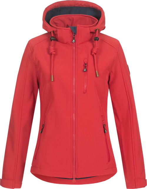 Ankerglut Ankerglutfreude Softshelljacke Damen  rot 40 - Damenjacken