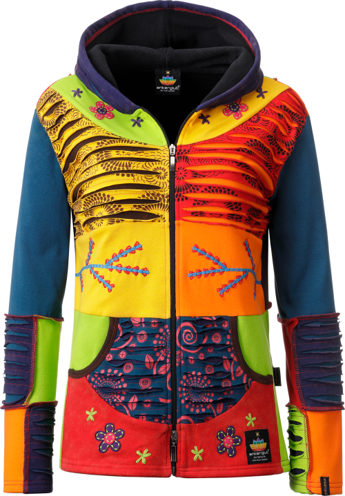 Ankerglut Ankerglutsonne Damen Patchwork Jacke bunt 44 - Damenjacken
