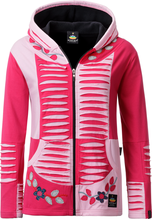 Ankerglut Ankerglutsonne Damen Patchwork Jacke rot 46 - Damenjacken