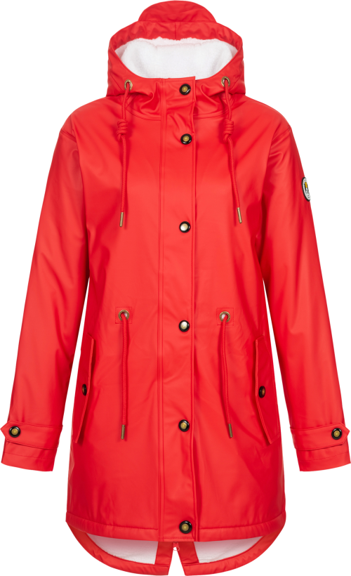 Ankerglut Ankergluttraum Regenmantel Damen rot 44 - Damenjacken