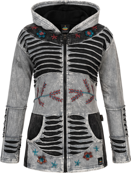 Ankerglut Nepalharmonie Damenjacke dunkelgrau 48 - Damenjacken