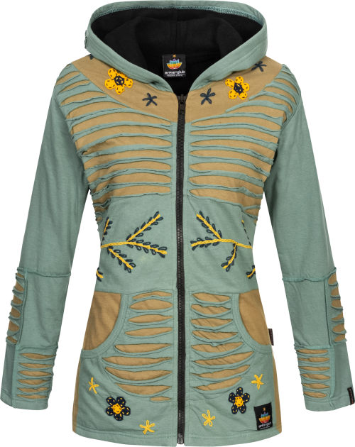 Ankerglut Nepalliebe Damenjacke grün 40 - Damenjacken