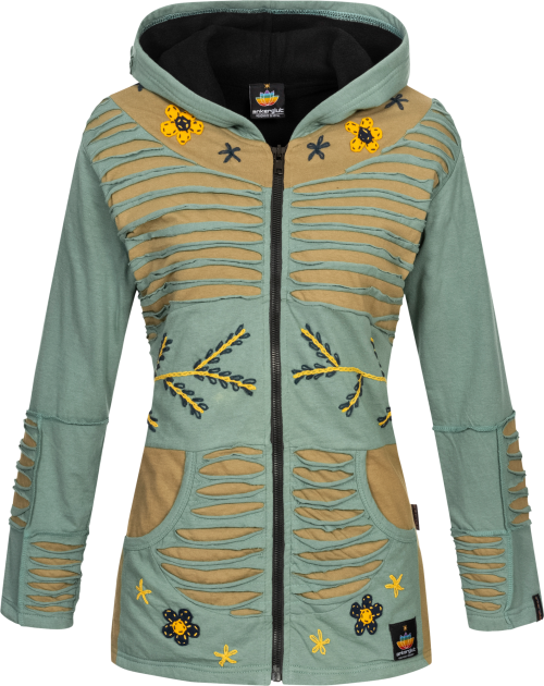 Ankerglut Nepalliebe Damenjacke grün 50 - Damenjacken