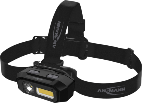Ansmann LED Akku Stirnleuchte mit Boost und Sensor HD 800 RS - LED Campingleuchten