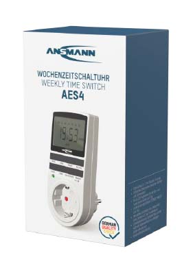 Ansmann Wochenzeitschaltuhr AES4 - Leuchten Zubehör