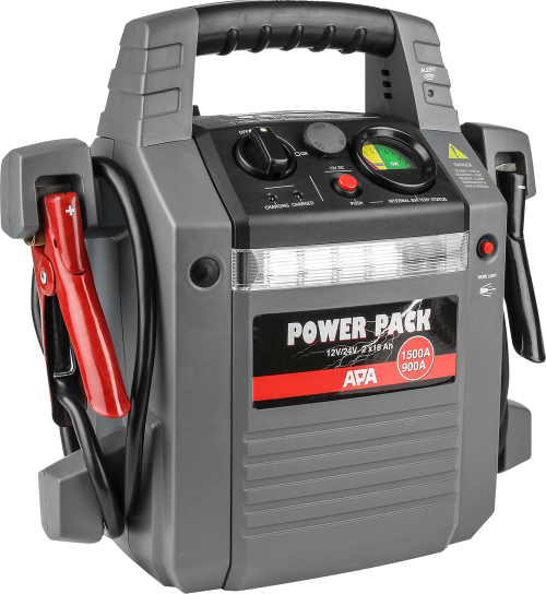 Apa Power Pack 12/24 V Starthilfe 900 A - Batterie-Ladegeräte
