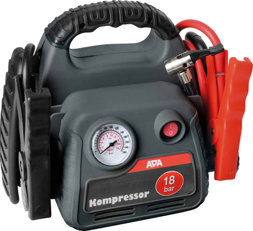 Apa Powerpack mit Kompressor 12 V - Batterie-Ladegeräte