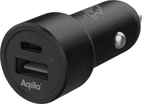 Aqiila Chargebird CC2 Auto-Ladegerät 32W  - 12 / 24 V Adapter & Kupplung