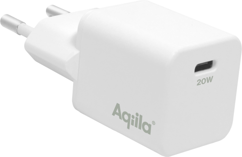 Aqiila Chargebird W1 Steckerlader 20W 1x USB-C - 12 / 24 V Adapter & Kupplung