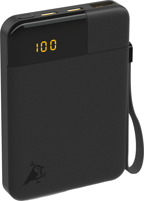 Aqiila Powerbird Powerbank 12 W 5000 mAh schwarz - Powerbanks