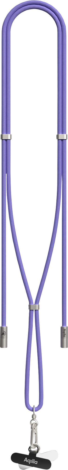 Aqila Lanyard Power Cable Smartphone-Trageband mit USB-C 60 W lila - Sonstiges 12 / 24 V Zubehör von Aqiila