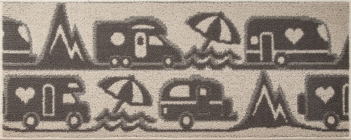 Arisol Master Camp Wohnraumteppich  40 x 50 cm beige - Vorzeltteppich & Zeltboden