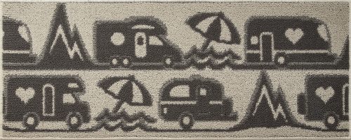 Arisol Master Camp Wohnraumteppich 50 x 200 cm beige - Vorzeltteppich & Zeltboden